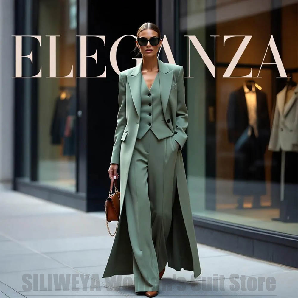 Women Formal Wear Office - Chic Women's Suit Set Three Piece