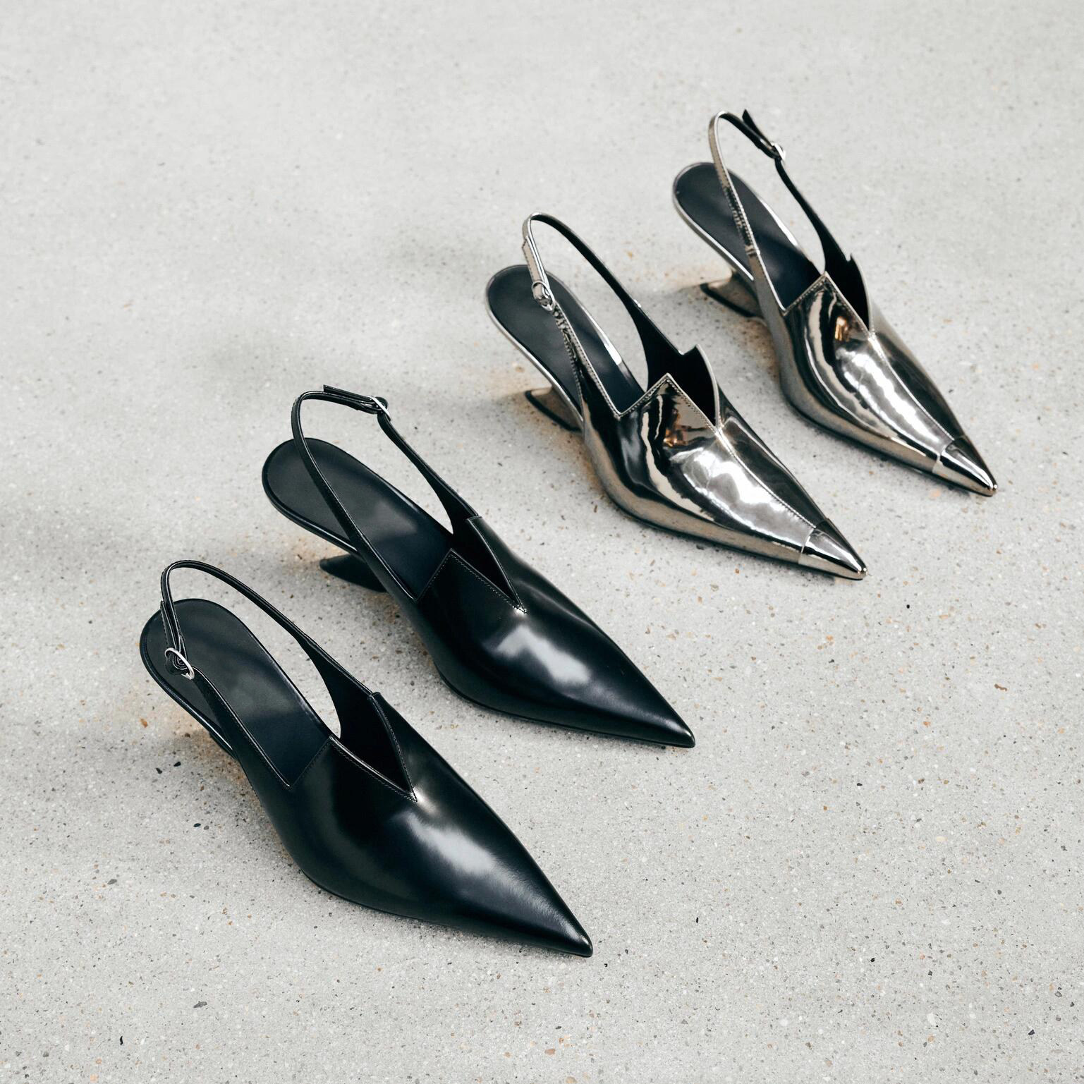 Ladies V Front Cut Slingback P - Formal Women Daily Wear Sandals 评论和价格