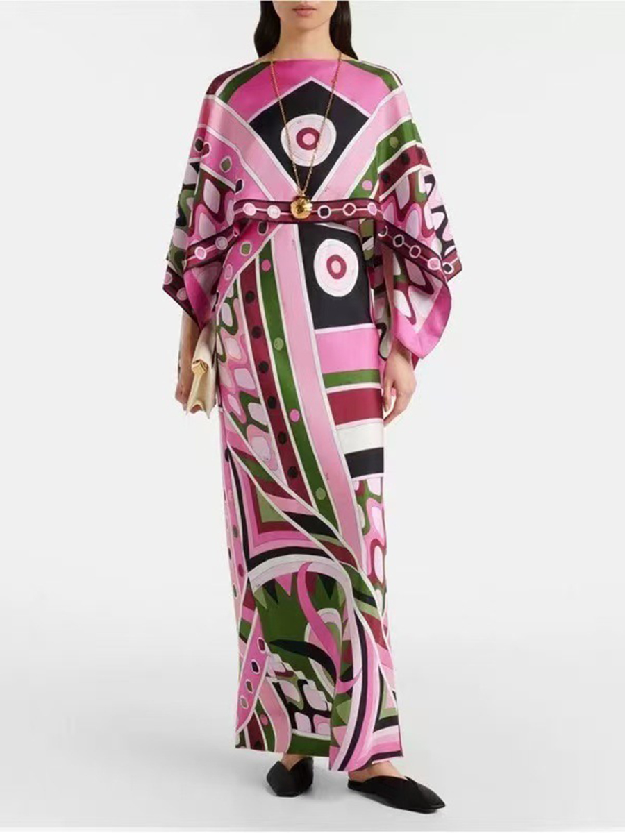VGH Light Blue Abstract Print  - Female Formal Wear 评论和价格