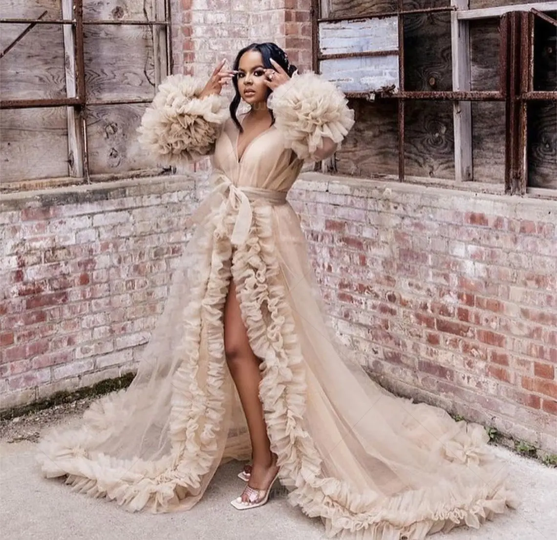Bridal Prom Dress Fluffy Tulle - Women'S Formal Wear Wedding 评论和价格