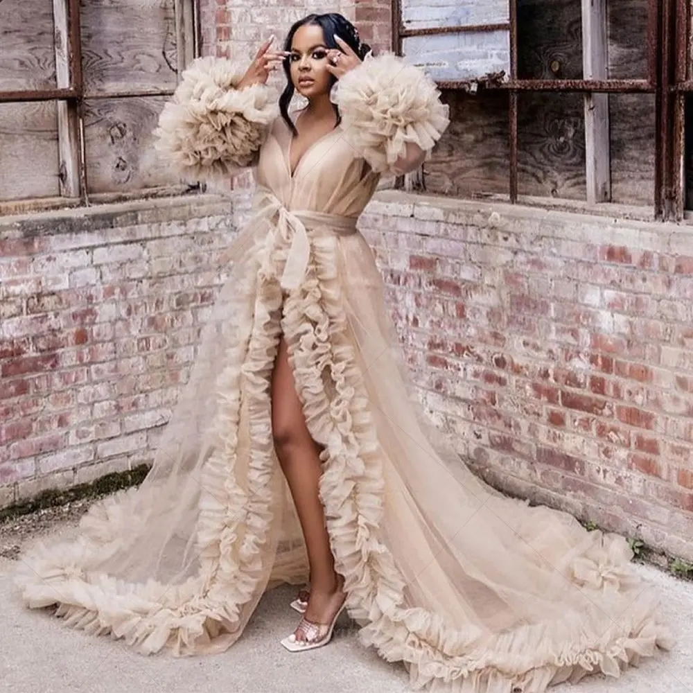 Bridal Prom Dress Fluffy Tulle - Women'S Formal Wear Wedding 评论和价格