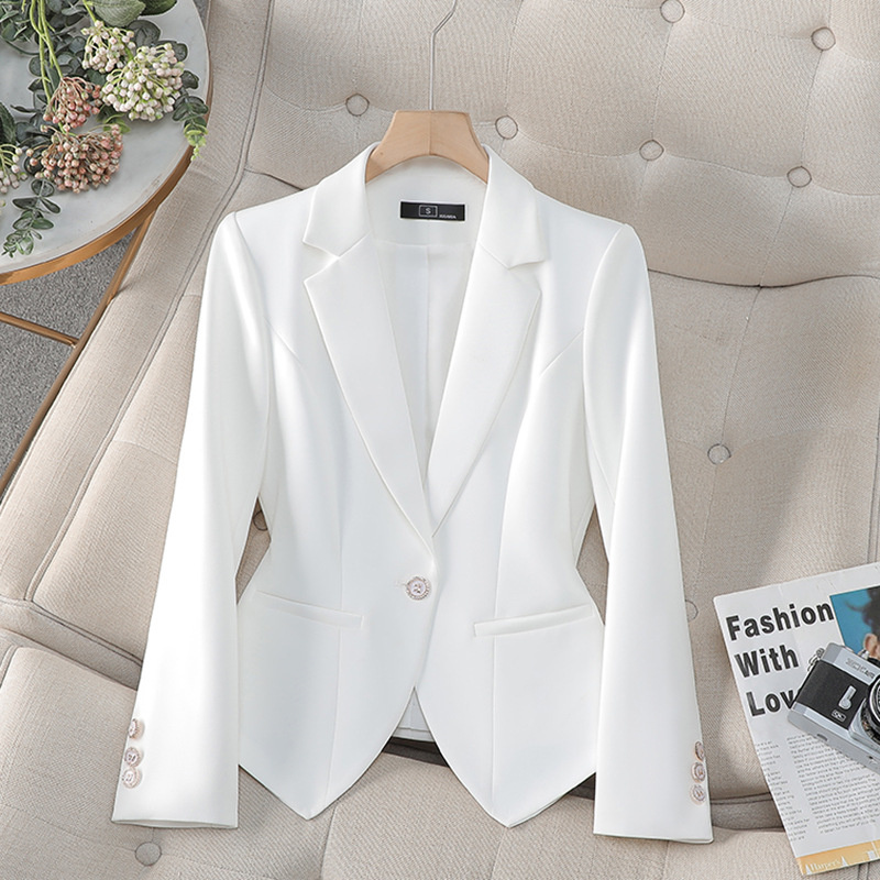 New Fashion Female Formal Blaz - Women Formal Wear Office 评论和价格