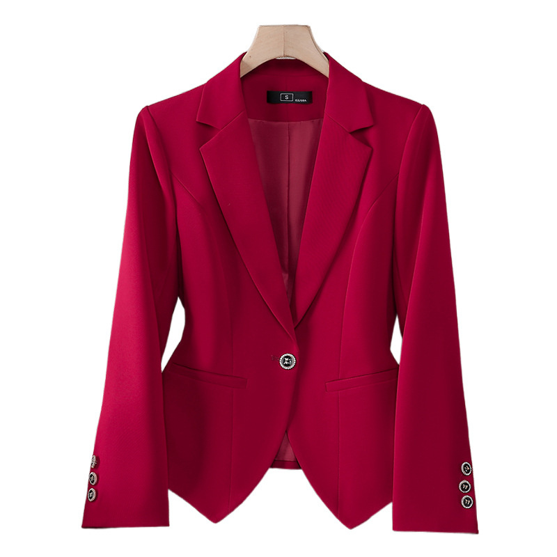 New Fashion Female Formal Blaz - Women Formal Wear Office 评论和价格