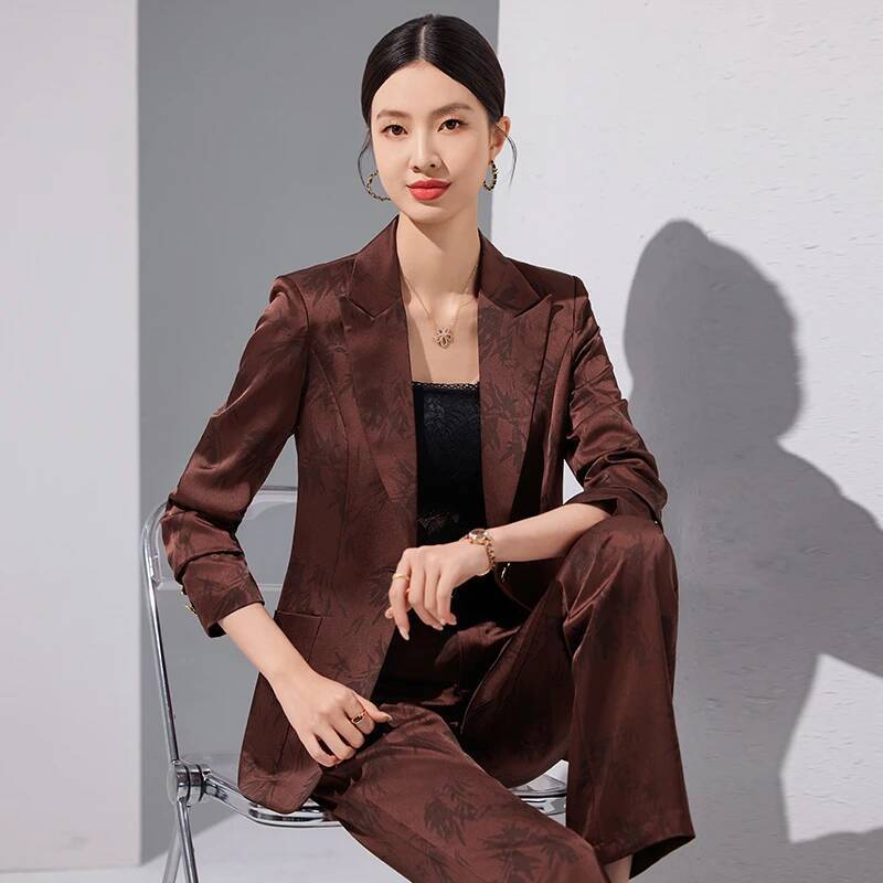 High Quality Fabric Formal Pan - Women'S Formal Wear Pantsuits 评论和价格