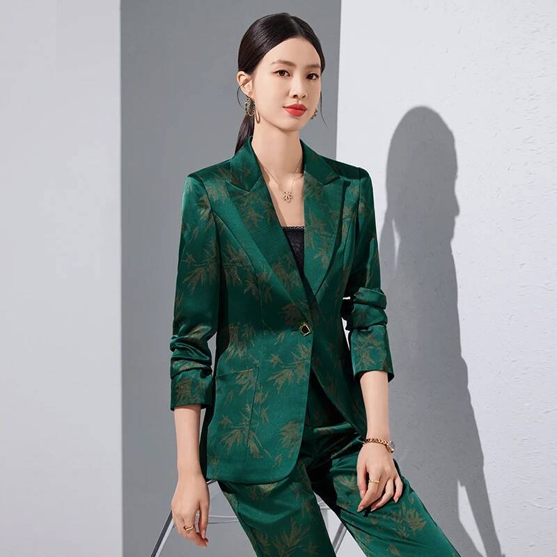 High Quality Fabric Formal Pan - Women'S Formal Wear Pantsuits 评论和价格