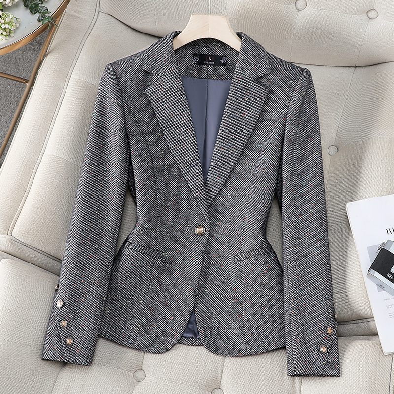 Office Ladies Blazer Women Jac - Women Formal Wear Office 评论和价格