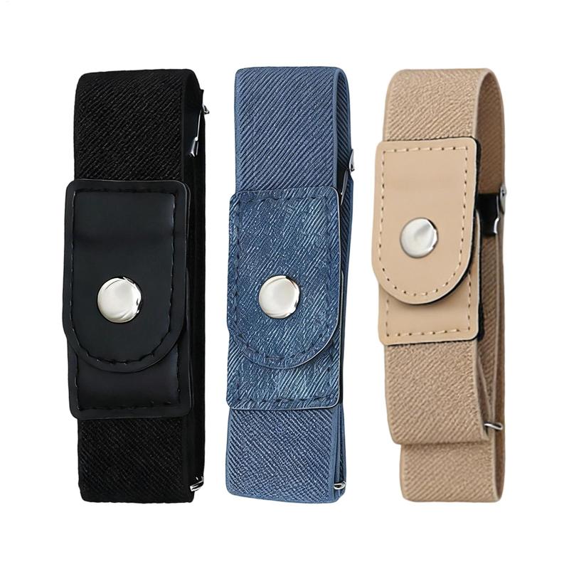 Elastic No Buckle Belt Adjusta - Women Formal Wear Belt 评论和价格