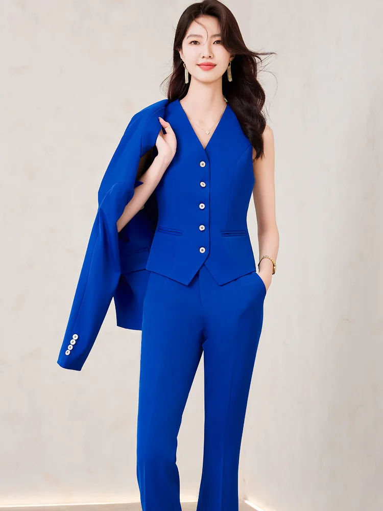 Pop High Quality Fabric Formal - Women'S Formal Wear Pantsuits 评论和价格