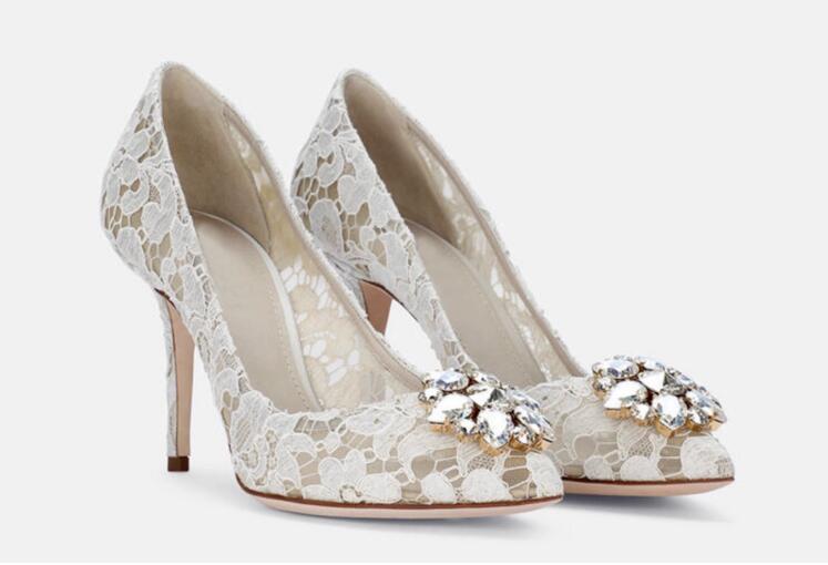 Glitter Flower Crystal Lace Po - Women Formal Wear For Wedding 评论和价格