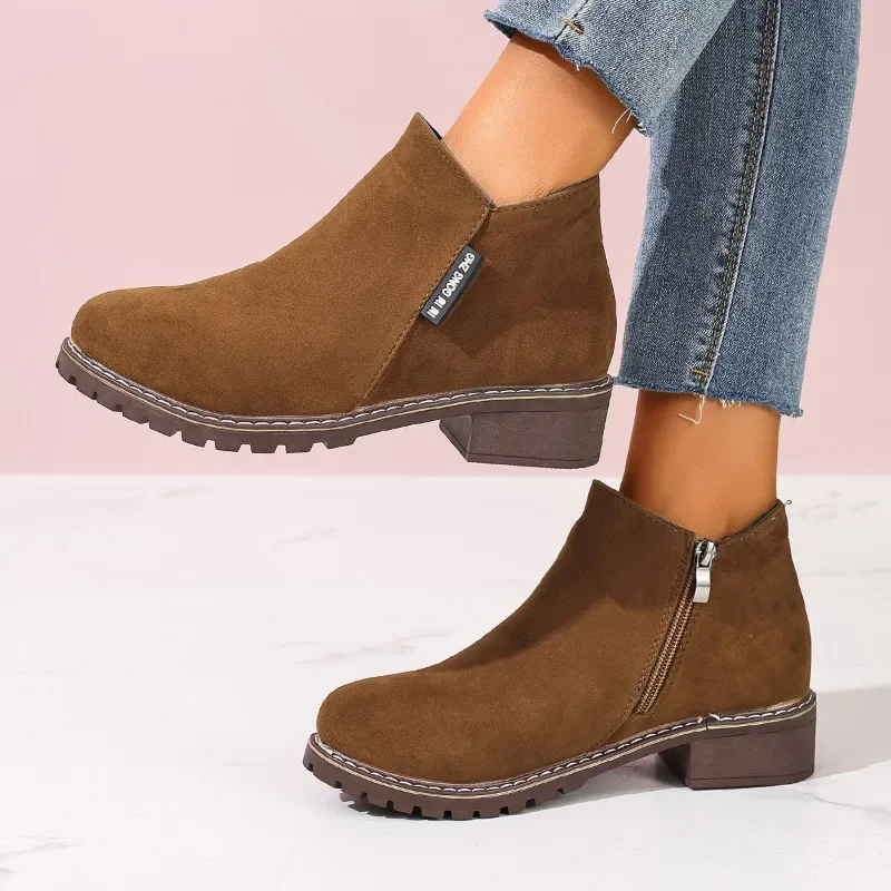 Women Autumn Winter Ankle Boot - Women Formal Wear Shoes 评论和价格