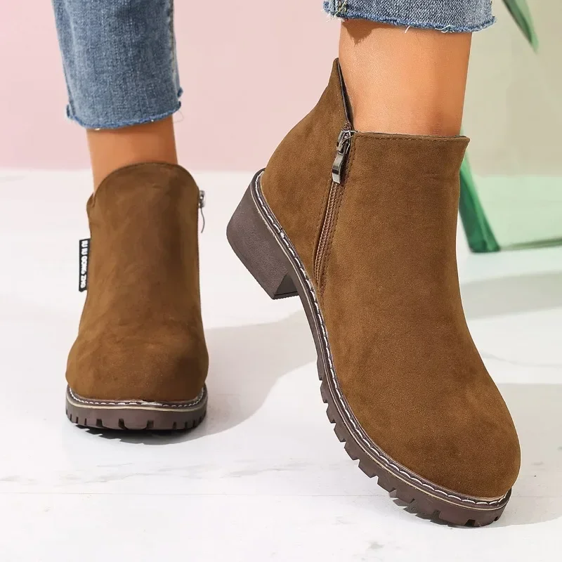 Women Autumn Winter Ankle Boot - Women Formal Wear Shoes 评论和价格