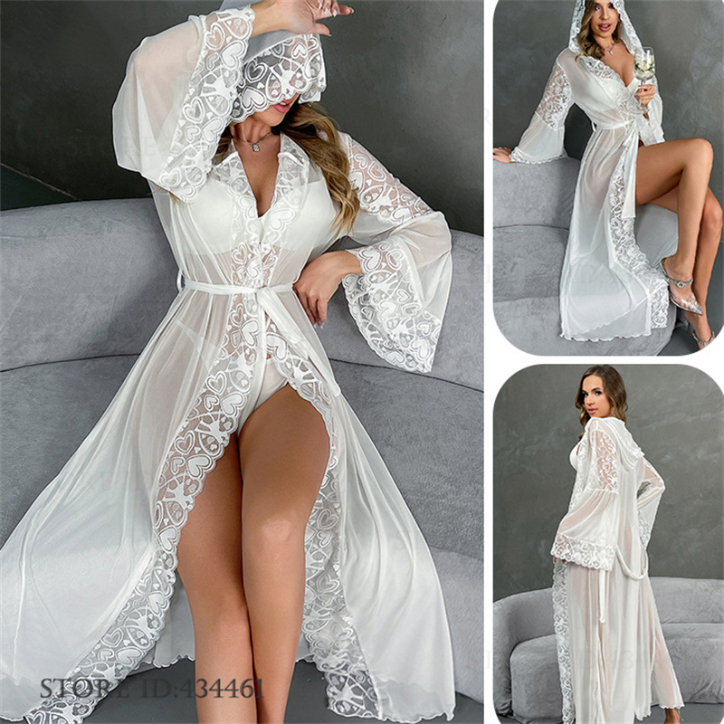 Sexy Perspective Mesh Bride We - Women'S Formal Wear Wedding 评论和价格
