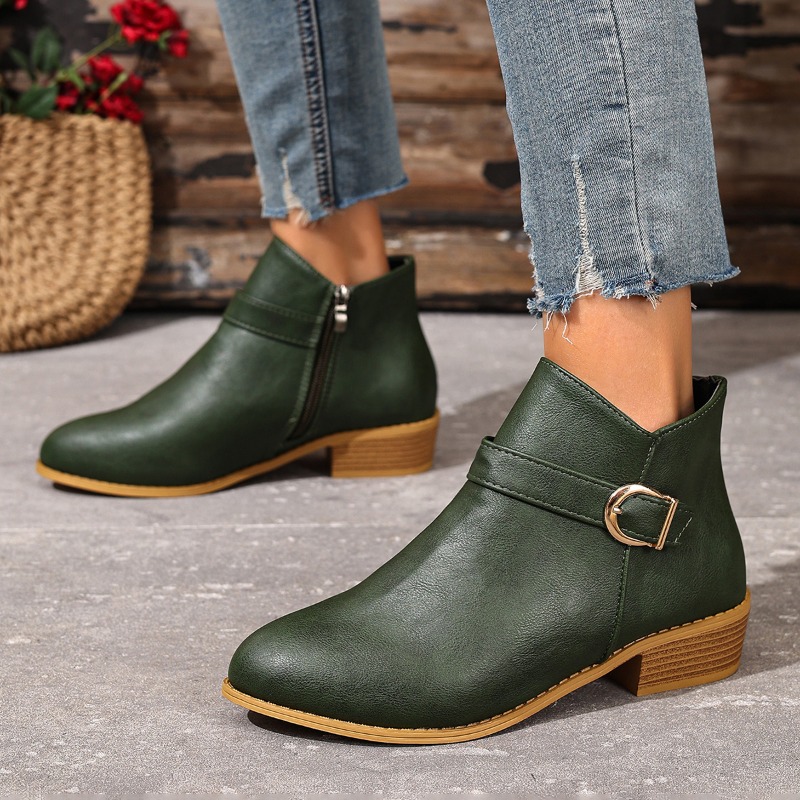 Women's Autumn Winter Ankle Bo - Women Formal Wear Shoes 评论和价格