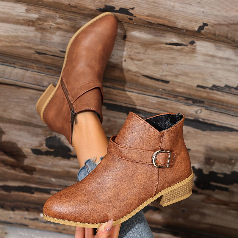 Women's Autumn Winter Ankle Bo - Women Formal Wear Shoes 评论和价格