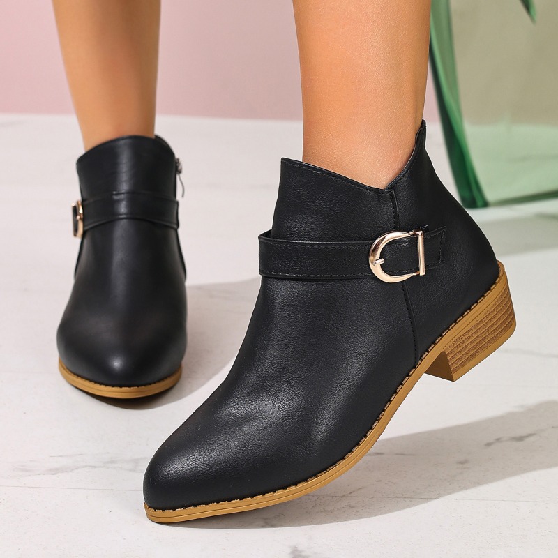 Women's Autumn Winter Ankle Bo - Women Formal Wear Shoes 评论和价格
