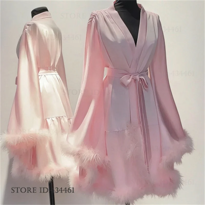 Luxury Big Sleeve Hairy Cuffs  - Women'S Formal Wear Wedding 评论和价格