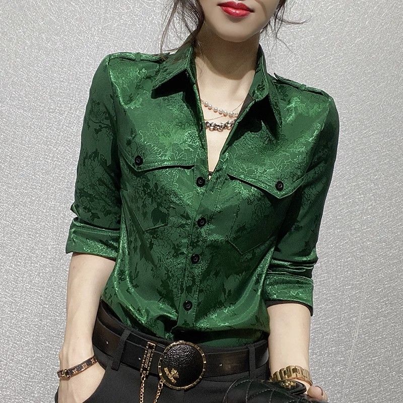 Female Tops Spring and Autumn  - Women Formal Wear Office 评论和价格