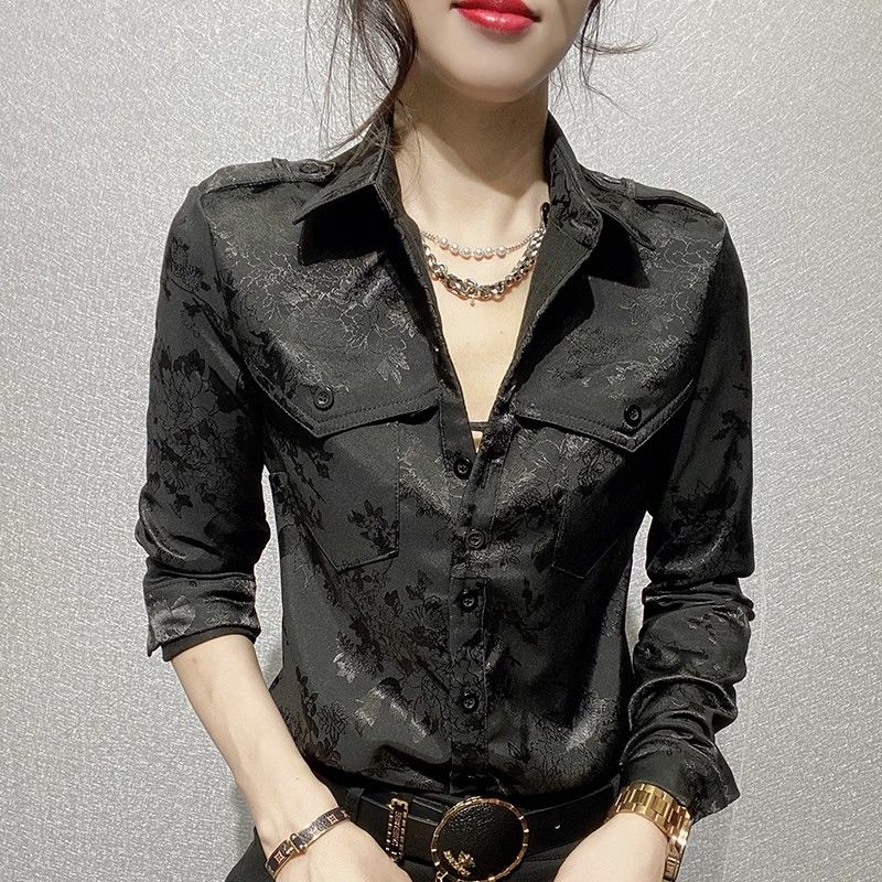 Female Tops Spring and Autumn  - Women Formal Wear Office 评论和价格