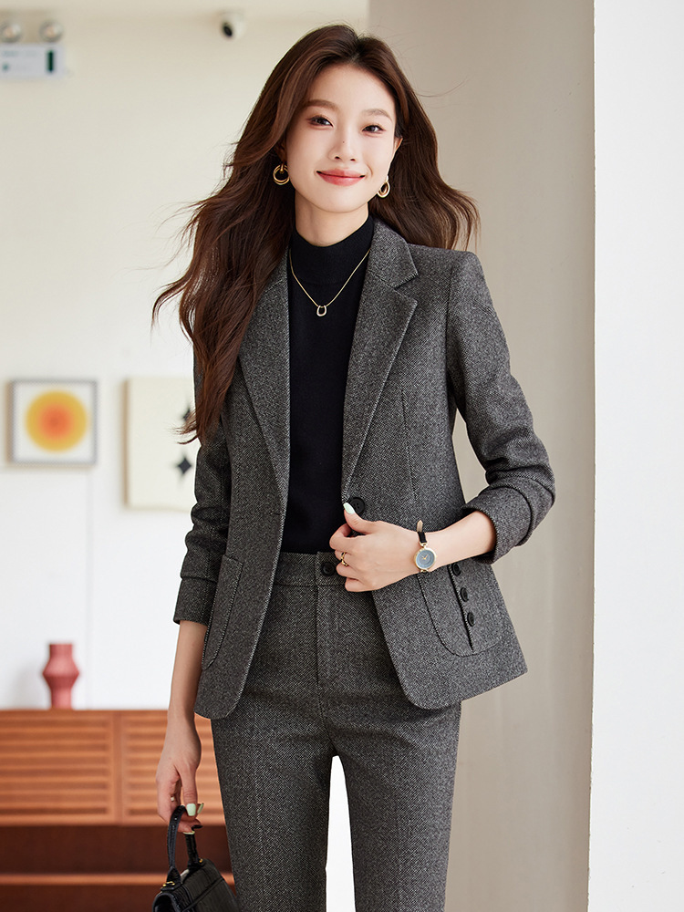 High Quality Fabric Women Busi - Women'S Formal Wear Pantsuits 评论和价格