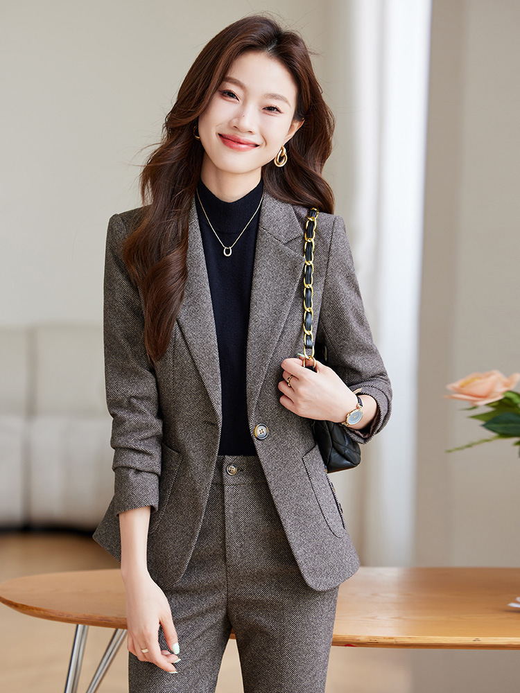 High Quality Fabric Women Busi - Women'S Formal Wear Pantsuits 评论和价格