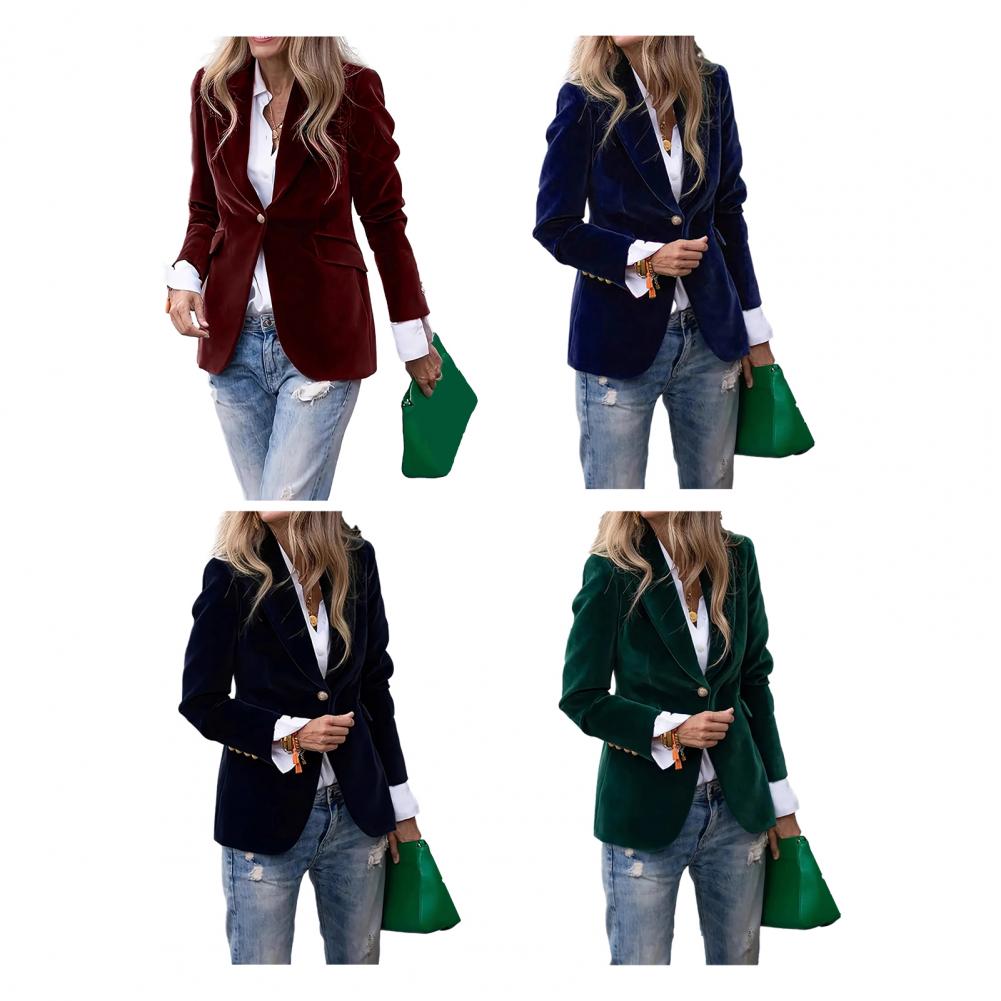 Velvet Large Size Women Prom P - Women Formal Wear Office 评论和价格