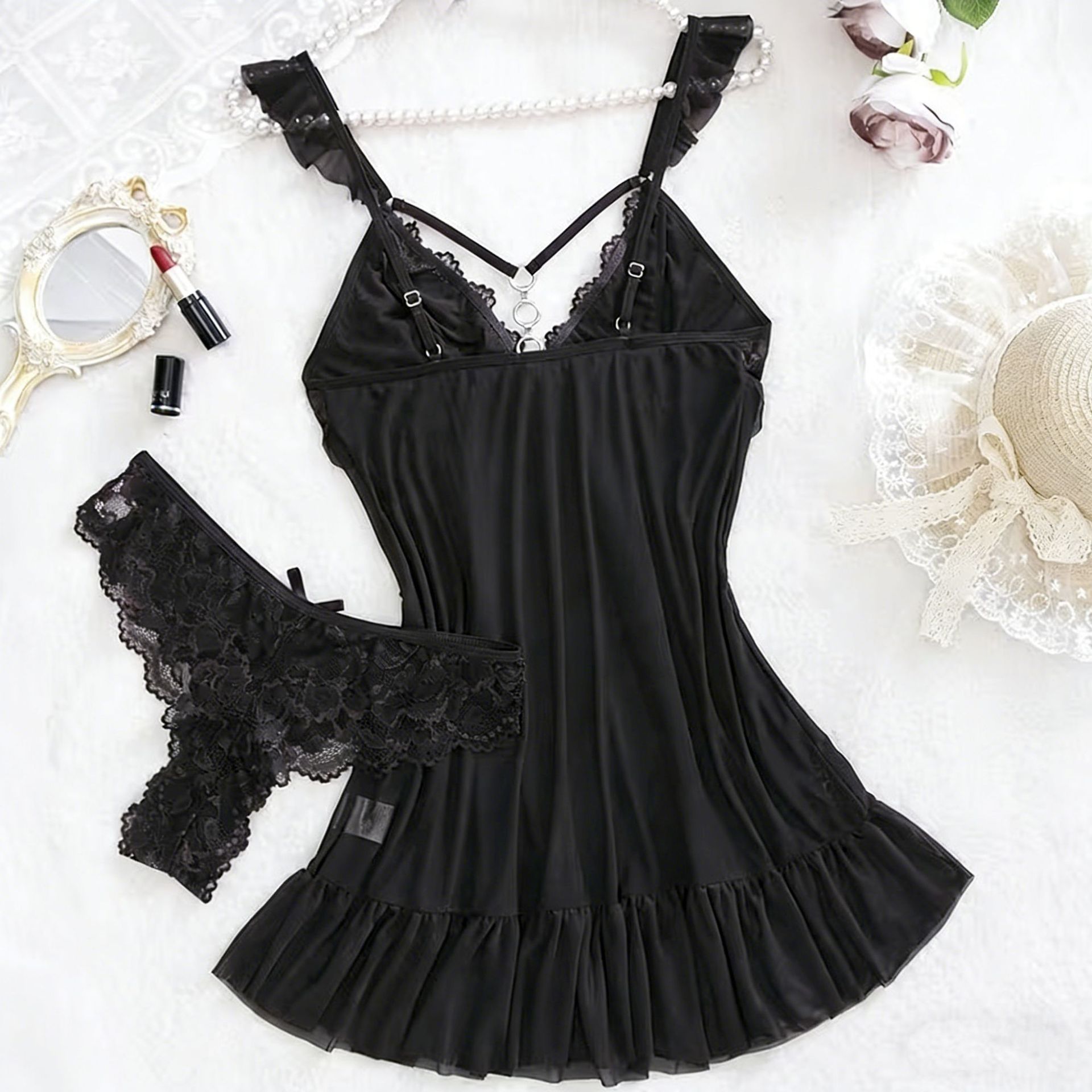 2026 New Red Sexy Lingerie Set - Women'S Formal Wear Wedding 评论和价格