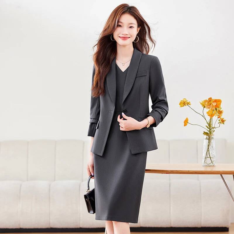 High Quality Fabric Women Busi - Women Formal Wear Office 评论和价格