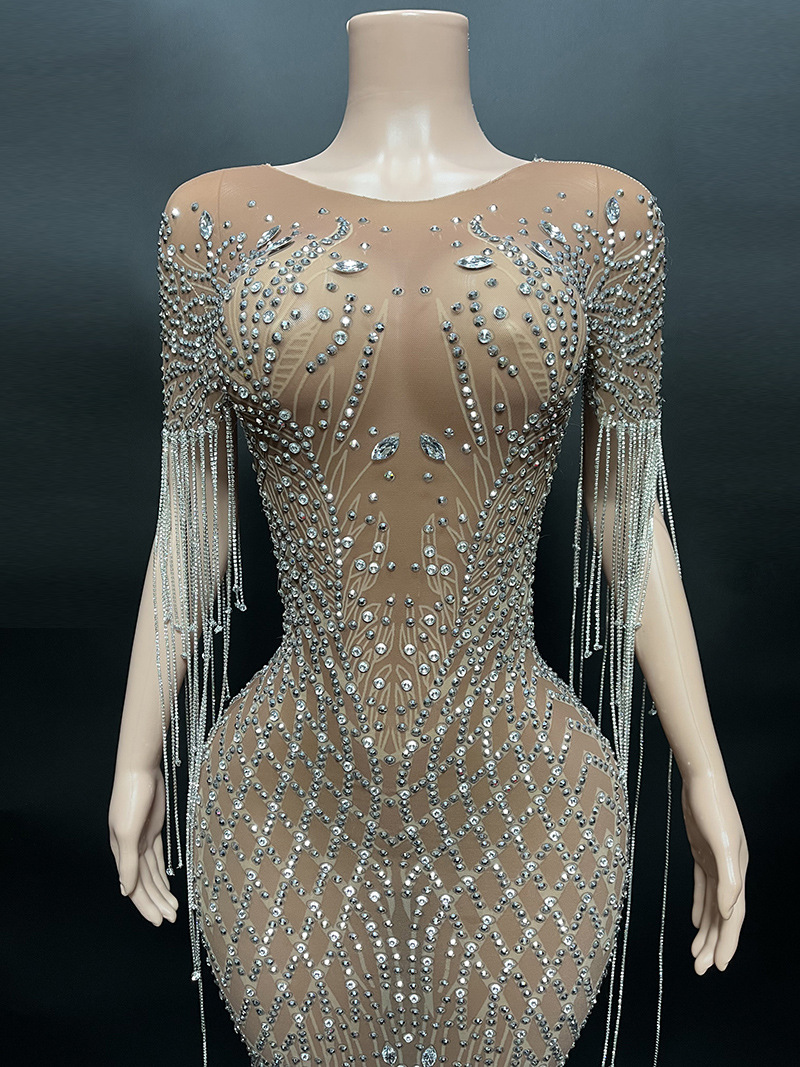 Luxury Crystal Mermaid Evening - Women'S Formal Wear Wedding 评论和价格