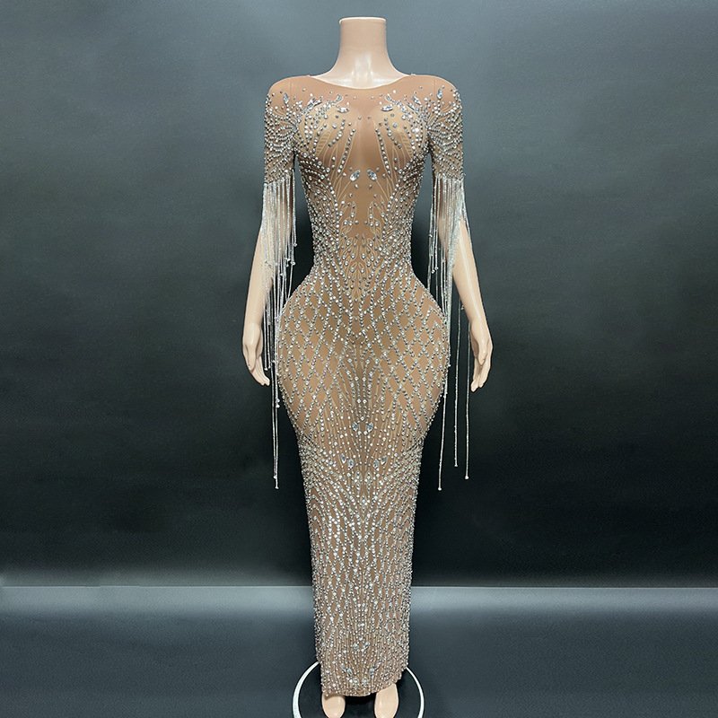Luxury Crystal Mermaid Evening - Women'S Formal Wear Wedding 评论和价格