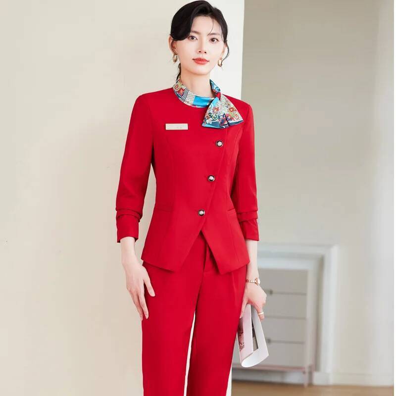 Plus Size Formal Elegant Style - Women'S Formal Wear Pantsuits 评论和价格