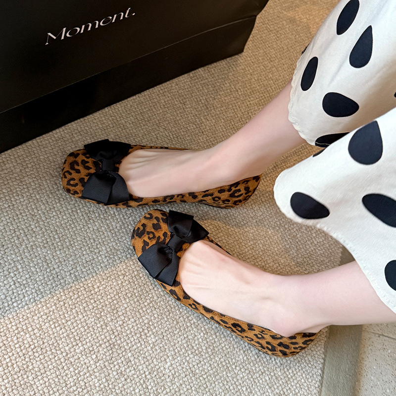 Multi-Color Suede Ballet Flats - Women Formal Wear Shoes 评论和价格