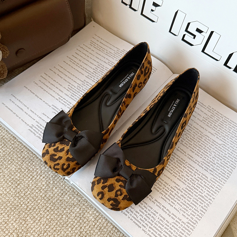 Multi-Color Suede Ballet Flats - Women Formal Wear Shoes 评论和价格