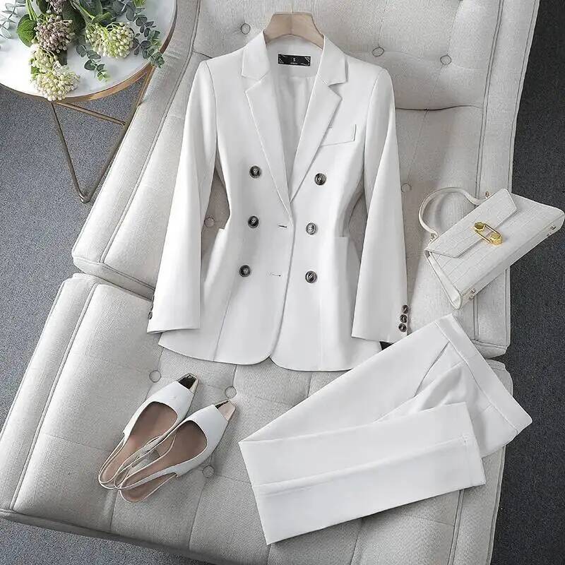 Formal Women Business Suits wi - Women'S Formal Wear Pantsuits 评论和价格
