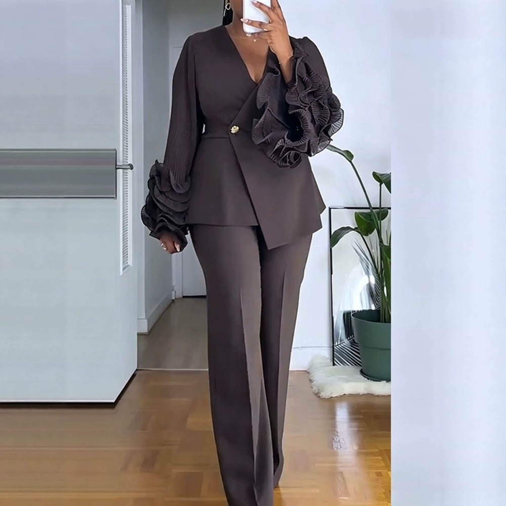 Women's 2‑Piece Pant Suit Deep - Female Formal Wear 评论和价格
