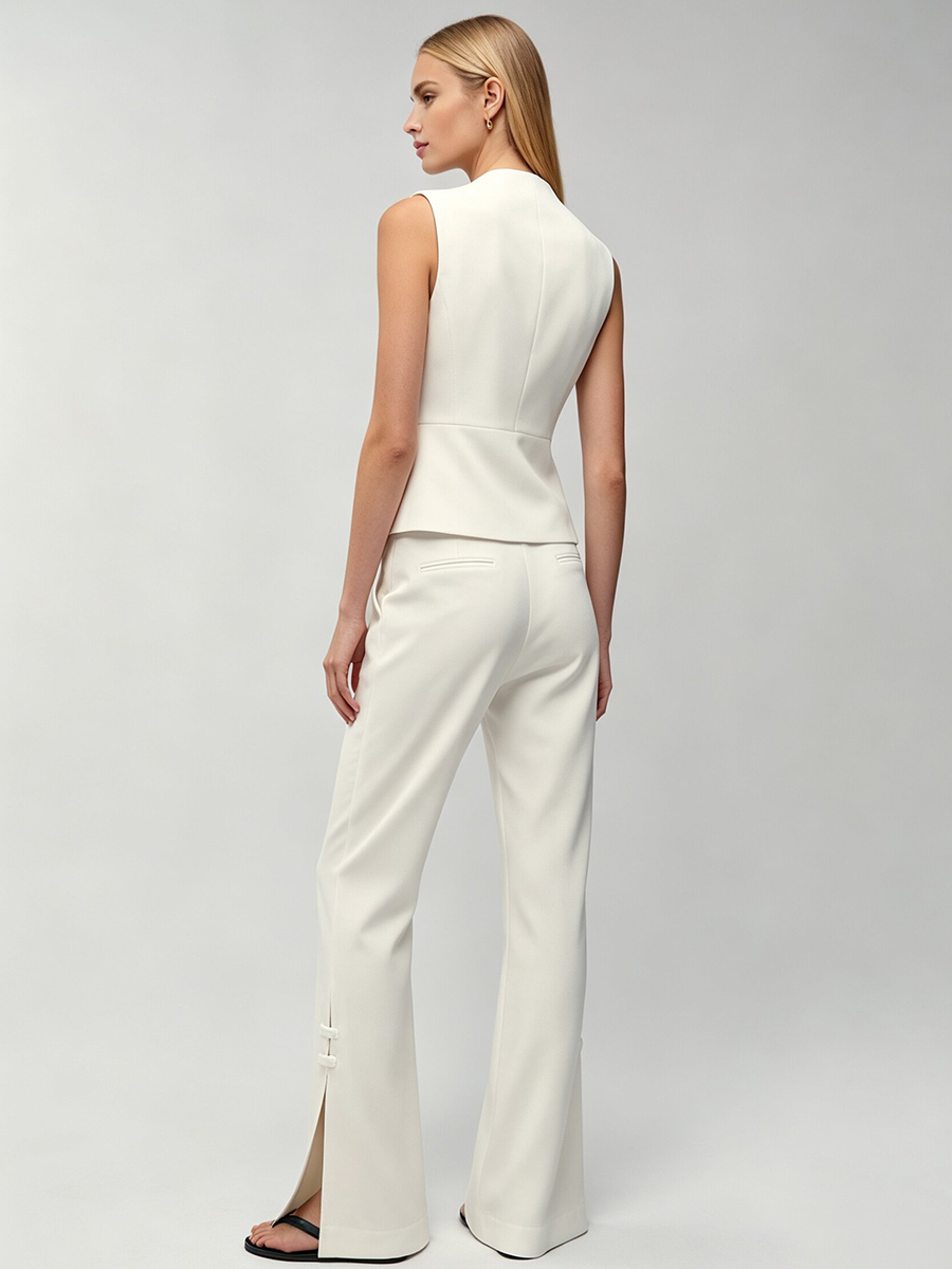 LIMO Women White Chinese Frog  - Female Formal Wear 评论和价格