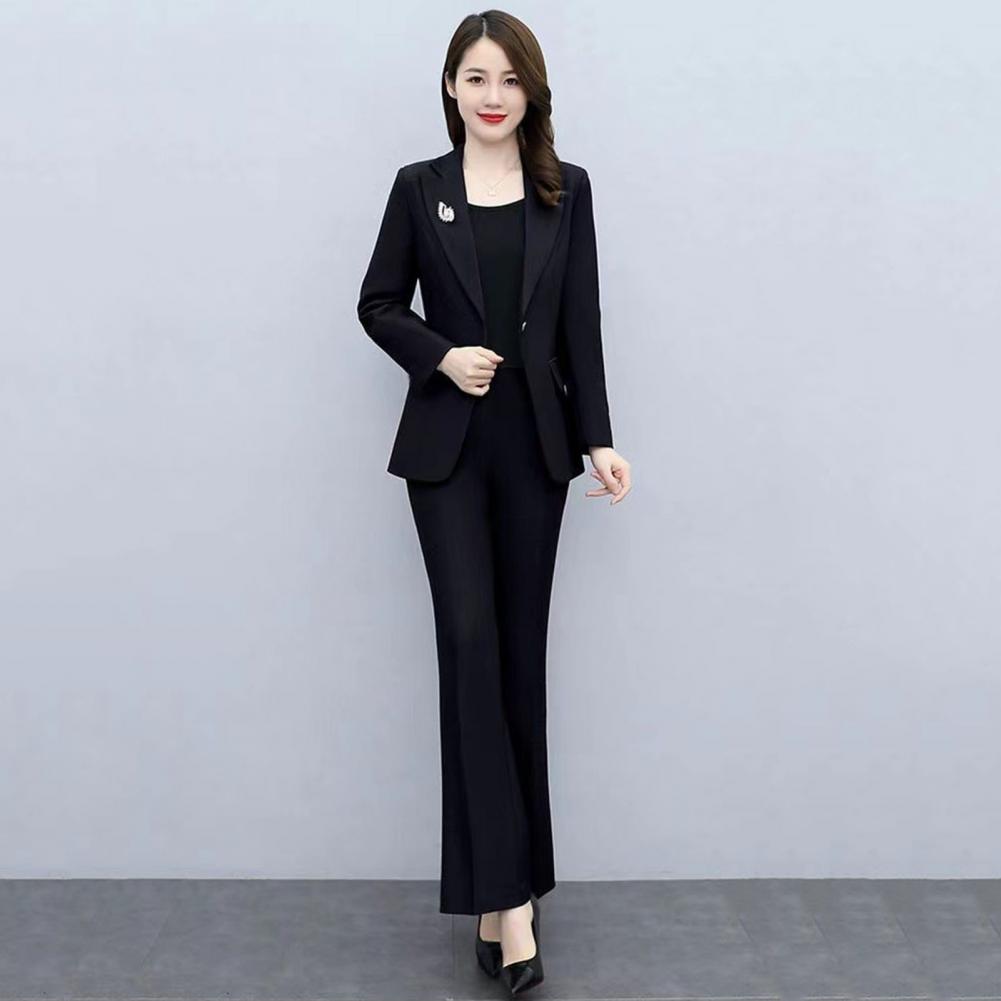 2 Pcs/Set Lady Formal Coat Pan - Women Formal Wear Office 评论和价格