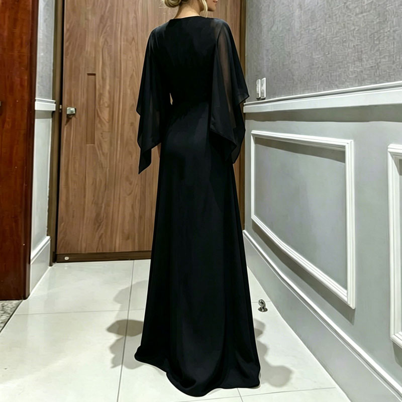 Women Formal Jumpsuit 2Pcs Set - Female Formal Wear 评论和价格