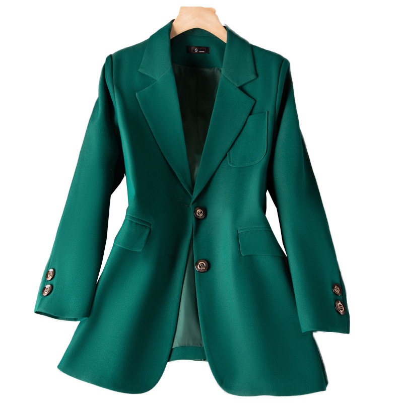 Blue Black Green Women Formal  - Women Formal Wear Office 评论和价格